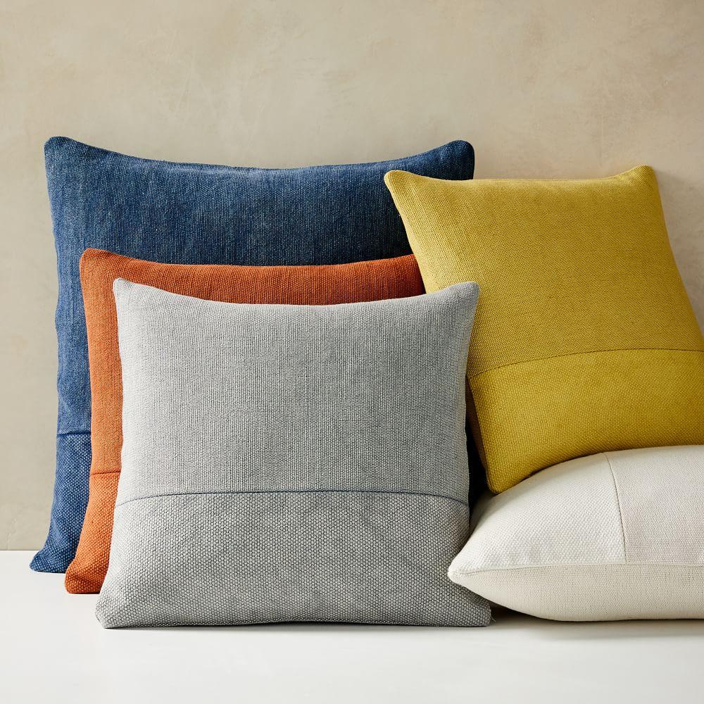 Cotton Canvas Cushion Covers | west elm Pillows, pillow covers and cushions are